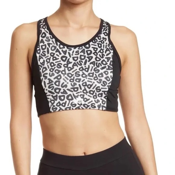 Adidas x Farm Rio Aeroready Sports Crop Top - Picture 1 of 12